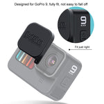 RUIGPRO per GoPro HERO10 Black / HERO9 Black Copri cappuccio protettivo per obiettivo della fotocamera in gomma morbida antigraffio, For GoPro HERO9 Black