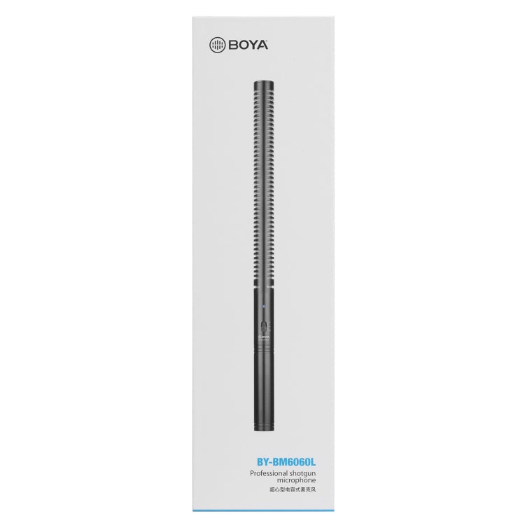 BOYA BY-BM6060L Broadcast Quality Condenser Microphone Microphone with Modular Pickup Tube Design