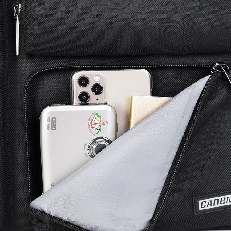 CADEN D28 Borsa per fotocamera portatile multifunzionale a spalla singola e doppia con tracolla