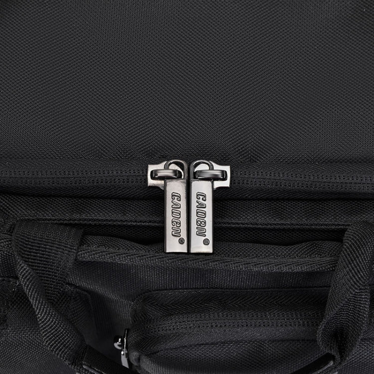 CADEN D28 Borsa per fotocamera portatile multifunzionale a spalla singola e doppia con tracolla