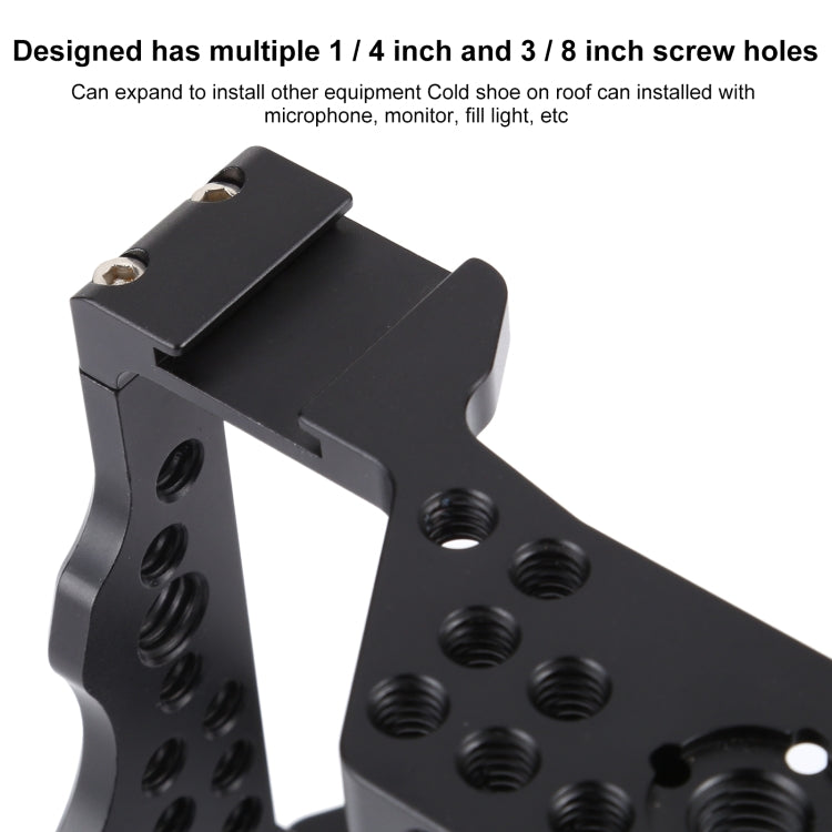 Stabilizzatore gabbia videocamera per Sony A7 III (A7M3) / A7R3 (A7R III), For Sony A7 III