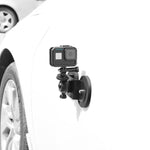 Staffa di montaggio a ventosa per auto per GoPro Hero11 Black / HERO10 Black / HERO9 Black / HERO8 Black /7 /6 /5 /5 Session /4 Session /4 /3+ /3 /2 /1, Xiaoyi e altre action camera, Stile:Ventosa singola, Style: Single
