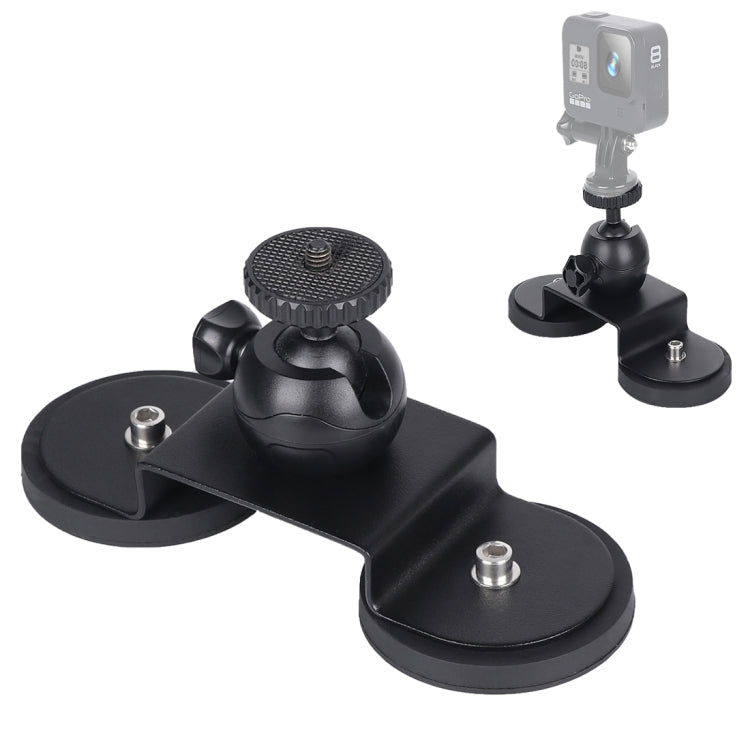 Staffa di montaggio a ventosa per auto per GoPro Hero11 Black / HERO10 Black / HERO9 Black / HERO8 Black /7 /6 /5 /5 Session /4 Session /4 /3+ /3 /2 /1, Xiaoyi e altre action camera,, Dimensioni: M, Size: M