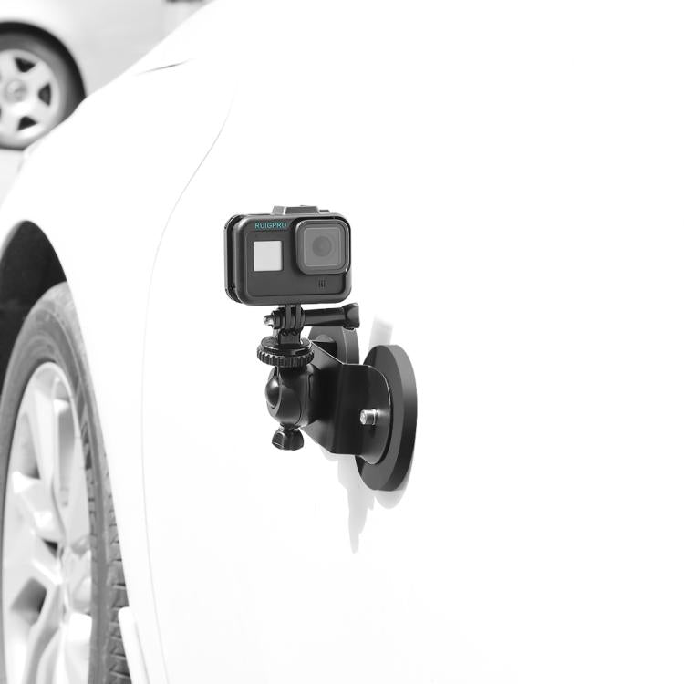 Staffa di montaggio a ventosa per auto per GoPro Hero11 Black / HERO10 Black / HERO9 Black / HERO8 Black /7 /6 /5 /5 Session /4 Session /4 /3+ /3 /2 /1, Xiaoyi e altre action camera,, Dimensioni: M, Size: M