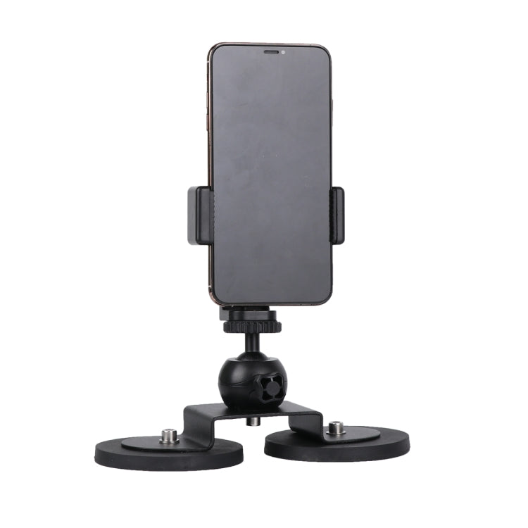 Staffa di montaggio a ventosa per auto per GoPro Hero11 Black / HERO10 Black / HERO9 Black / HERO8 Black /7 /6 /5 /5 Session /4 Session /4 /3+ /3 /2 /1, Xiaoyi e altre action cam, dimensioni:l, Size: L