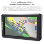 FEELWORLD F6 1920x1080 Schermo IPS da 5,5 pollici Monitor da campo per fotocamera HDMI 4K, F6