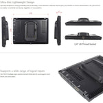 FEELWORLD FW759 1280x800 Schermo IPS da 7 pollici Monitor da campo con fotocamera HD ultrasottile, FW759