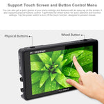 FEELWORLD LUT6S 1920x1080 2600 nit Schermo IPS da 6 pollici HDMI Touch Screen 4K SDI Monitor da campo per fotocamera HDI, LUT6S