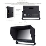 SEETEC P133-9HSD 1920x1080 Monitor da campo per fotocamera a pellicola multimediale Full HD da 13,3 pollici con livello di trasmissione, P133-9HSD