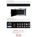 SEETEC P173-9HSD-CO 1920x1080 17.3 pollici SDI / HDMI 4K Livello di trasmissione Fotografia professionale Monitor da campo per fotocamera, P173-9HSD-CO