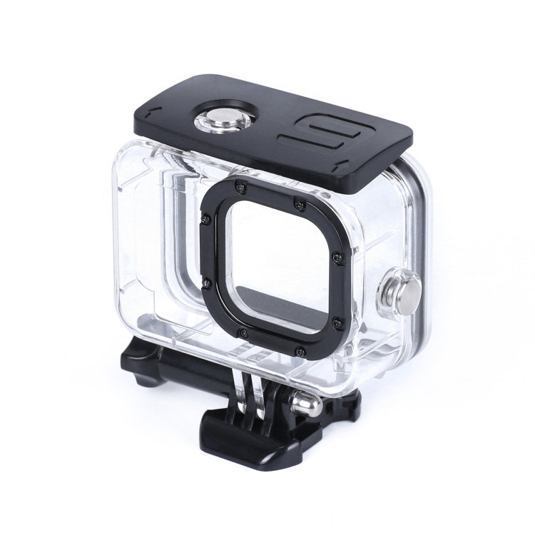 Custodia protettiva impermeabile da 45 m con fibbia, supporto di base e vite per GoPro HERO10 Black / HERO9 Black, For GoPro HERO9 Black
