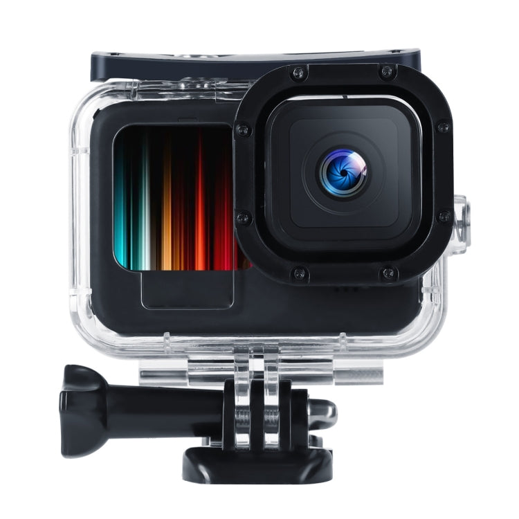 Custodia protettiva impermeabile da 45 m con fibbia, supporto di base e vite per GoPro HERO10 Black / HERO9 Black, For GoPro HERO9 Black