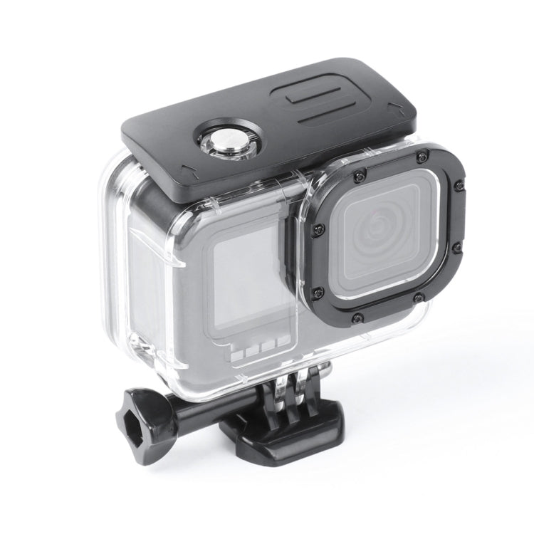Custodia protettiva antiurto e antipolvere con foro di ricarica e fibbia Supporto di base e vite per GoPro HERO10 Black / HERO9 Black
