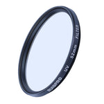RUIGPRO per GoPro HERO10 Black / HERO9 Black Filtro obiettivo UV professionale da 52 mm con anello adattatore filtro e copriobiettivo