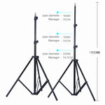 Treppiede portatile in metallo leggero da studio TRIOPO Ubao 1.yam, 1.9m Height