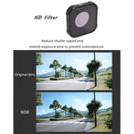 Filtro obiettivo JSR serie KB MCUV+CPL+ND8+ND16+ND32 per GoPro HERO10 Black / HERO9 Black, 5-in-1