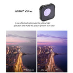 JSR Serie KB STAR+CPL+NIGHT+ND8+ND16+ND32 Filtro obiettivo per GoPro HERO10 Black / HERO9 Black, 6-in-1