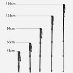 Supporto per monopiede in lega di alluminio per fotocamera DSLR da viaggio portatile BEXIN MAS285, MAS285