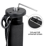 Supporto monopiede in lega di alluminio per fotocamera DSLR da viaggio portatile BEXIN MAS325, MAS325