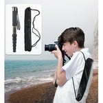 Supporto per monopiede in fibra di carbonio per fotocamera DSLR da viaggio portatile BEXIN P306C, P306C