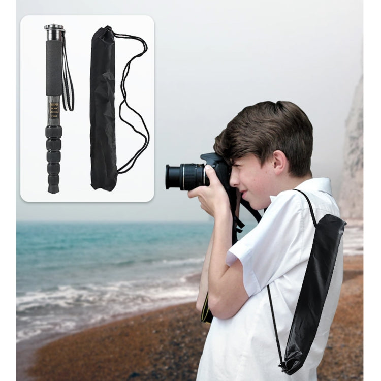 Supporto per monopiede in fibra di carbonio per fotocamera DSLR da viaggio portatile BEXIN P306C, P306C