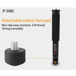 Supporto per monopiede in lega di alluminio per fotocamera DSLR da viaggio portatile BEXIN P308C, P308C