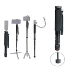 Supporto per monopiede in lega di alluminio per fotocamera DSLR da viaggio portatile BEXIN P308, P308