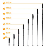 Supporto per monopiede in lega di alluminio per fotocamera DSLR da viaggio portatile BEXIN P308, P308