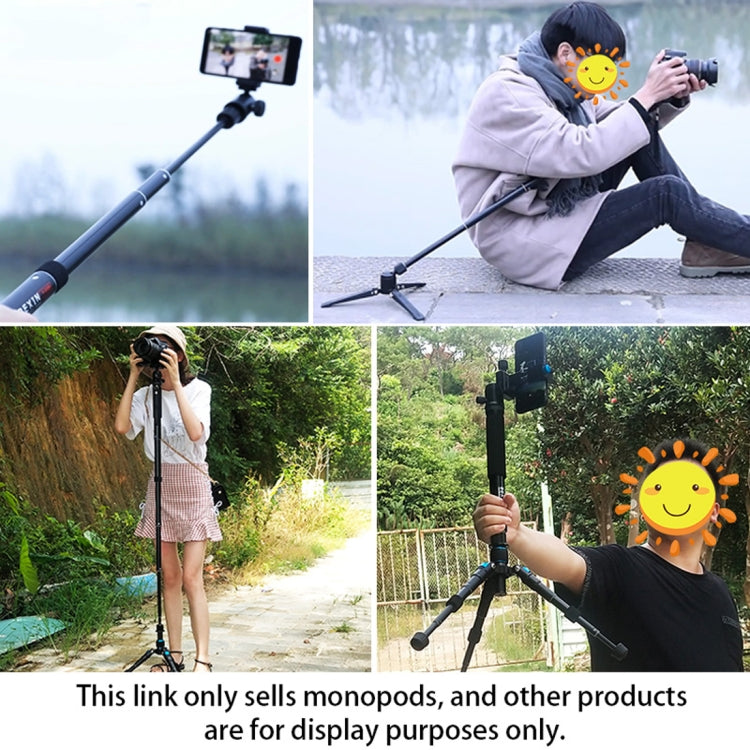 Supporto per monopiede in lega di alluminio per fotocamera DSLR da viaggio portatile BEXIN P308, P308