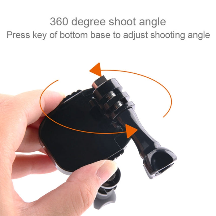 GP433 Supporto da manubrio per bicicletta e moto per GoPro Hero11 Black / HERO10 Black /9 Black /8 Black /7 /6 /5 /5 Session /4 Session /4 /3+ /3 /2 /1, DJI Osmo Action e altre action cam, GP433