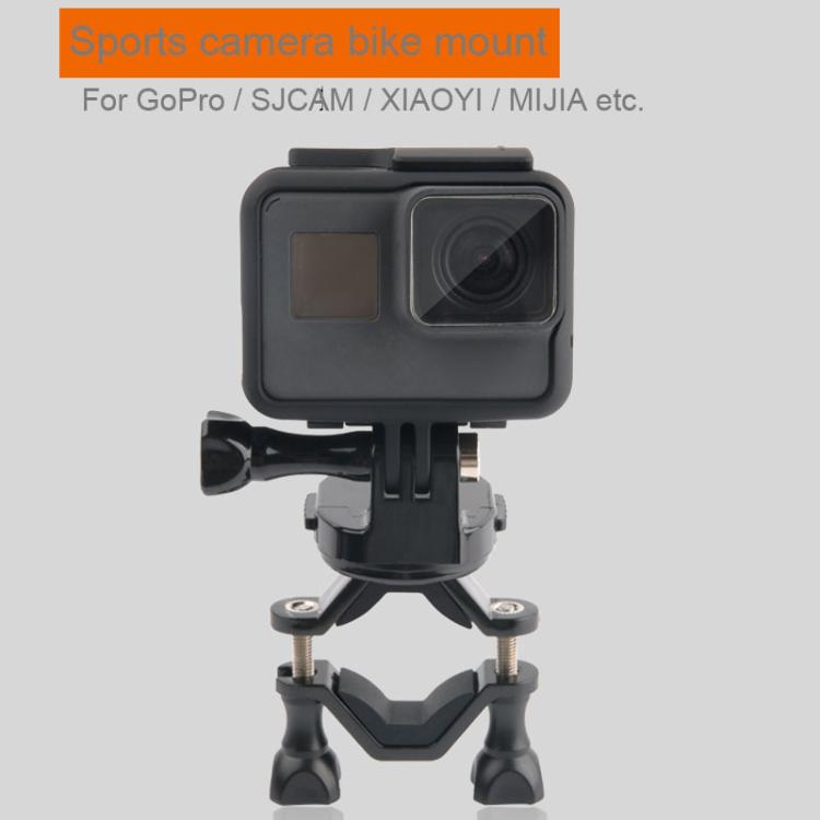 GP433 Supporto da manubrio per bicicletta e moto per GoPro Hero11 Black / HERO10 Black /9 Black /8 Black /7 /6 /5 /5 Session /4 Session /4 /3+ /3 /2 /1, DJI Osmo Action e altre action cam, GP433