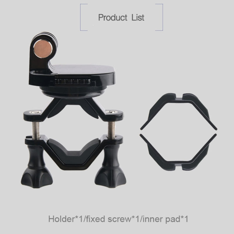 GP433 Supporto da manubrio per bicicletta e moto per GoPro Hero11 Black / HERO10 Black /9 Black /8 Black /7 /6 /5 /5 Session /4 Session /4 /3+ /3 /2 /1, DJI Osmo Action e altre action cam, GP433