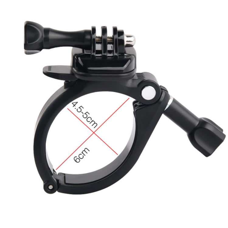 GP434 Supporto di fissaggio per manubrio moto bicicletta di grandi dimensioni per GoPro Hero11 Black / HERO10 Black /9 Black /8 Black /7 /6 /5 /5 Session /4 Session /4 /3+ /3 /2 /1, DJI Osmo Action e altroTelecamere d'azione, GP434