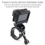 GP434 Supporto di fissaggio per manubrio moto bicicletta di grandi dimensioni per GoPro Hero11 Black / HERO10 Black /9 Black /8 Black /7 /6 /5 /5 Session /4 Session /4 /3+ /3 /2 /1, DJI Osmo Action e altroTelecamere d'azione, GP434