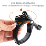 GP434 Supporto di fissaggio per manubrio moto bicicletta di grandi dimensioni per GoPro Hero11 Black / HERO10 Black /9 Black /8 Black /7 /6 /5 /5 Session /4 Session /4 /3+ /3 /2 /1, DJI Osmo Action e altroTelecamere d'azione, GP434