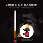 LUXCeO Q508D Lampada a doppia temperatura di colore per foto LED Stick Video Light Lampada di illuminazione flash a luce di riempimento a LED portatile, Q508D