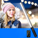 LUXCeO Q508S Dual Color Temperature 1000LM Photo LED Stick Video Light Lampada di illuminazione flash a LED con luce di riempimento portatile, Q508S
