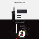 LUXCeO Q508S Dual Color Temperature 1000LM Photo LED Stick Video Light Lampada di illuminazione flash a LED con luce di riempimento portatile, Q508S