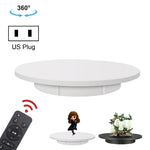Giradischi per espositori rotanti elettrici da 42 cm, supporto per riprese video, carico: 100 kg, alimentazione plug-in, presa americana, 42cm, US Plug