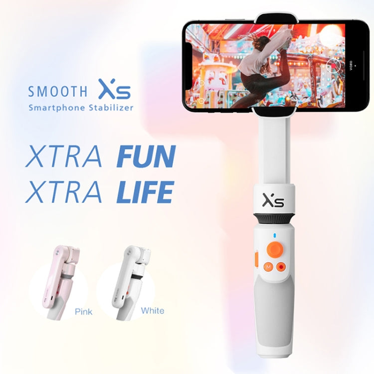 ZHIYUN YSZY018 Smooth-XS Stabilizzatore cardanico portatile Selfie Stick per smartphone, carico: 200 g, Smooth-XS(Pink), Smooth-XS(White)