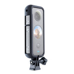 Gabbia di montaggio per telaio protettivo in plastica per PC con adattatore per base treppiede per Insta360 One X2, For Insta360 One X2