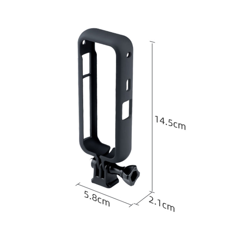Gabbia di montaggio per telaio protettivo in plastica per PC con adattatore per base treppiede per Insta360 One X2, For Insta360 One X2