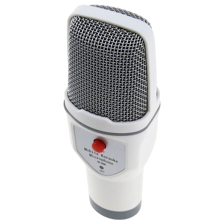 SF-690 Cell Phone Karaoke Recording Condenser Microphone, Professional Karaoke Live Chat Condenser Microphone