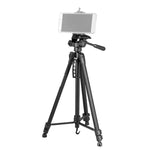 WeiFeng WT-3560 Gambe pieghevoli a 3 sezioni Supporto per treppiede in lega di alluminio per trasmissione dal vivo, WT-3560