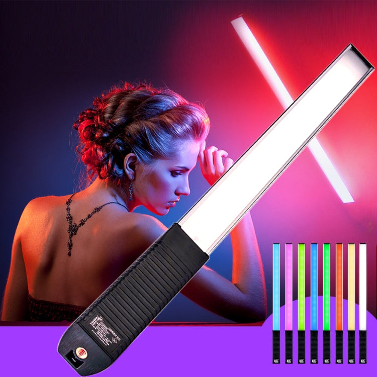 LUXCeO Q508A 8 colori foto LED Stick luce video palmare impermeabile LED luce di riempimento lampada di illuminazione flash con telecomando, Q508A