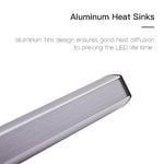 LUXCeO Q508A 8 colori foto LED Stick luce video palmare impermeabile LED luce di riempimento lampada di illuminazione flash con telecomando, Q508A