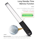 LUXCeO Q508A 8 colori foto LED Stick luce video palmare impermeabile LED luce di riempimento lampada di illuminazione flash con telecomando, Q508A