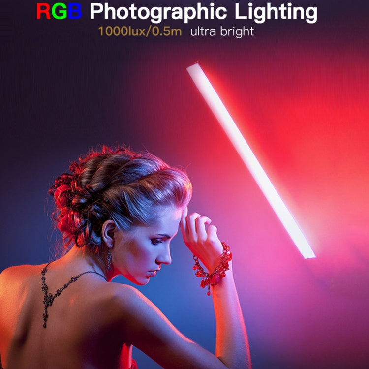 LUXCeO Q508A 8 colori foto LED Stick luce video palmare impermeabile LED luce di riempimento lampada di illuminazione flash con telecomando, Q508A