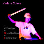 LUXCeO Q508A 8 colori foto LED Stick luce video palmare impermeabile LED luce di riempimento lampada di illuminazione flash con telecomando, Q508A
