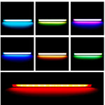 LUXCeO Q508A 8 colori foto LED Stick luce video palmare impermeabile LED luce di riempimento lampada di illuminazione flash con telecomando, Q508A